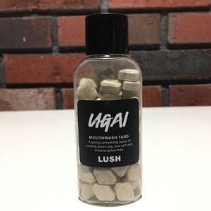New Lush Ugai Mouthwash Tabs 1.5oz